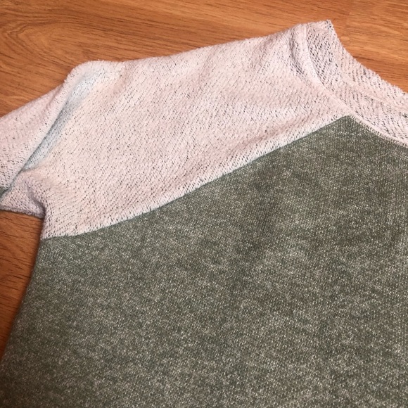 EARTHBOUND color-block long sleeve sweater shirt M - Picture 9 of 15